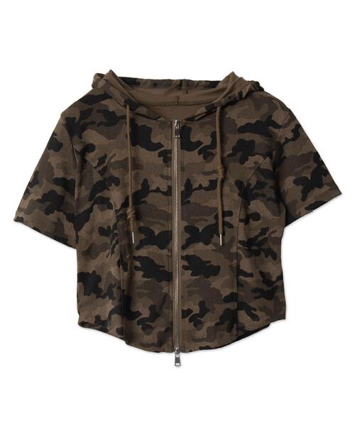 dispark（ディスパーク）の「DISPARK/ダブルジップショートパーカー（パーカー・レディース・その他1・FREE）」の18枚目の写真