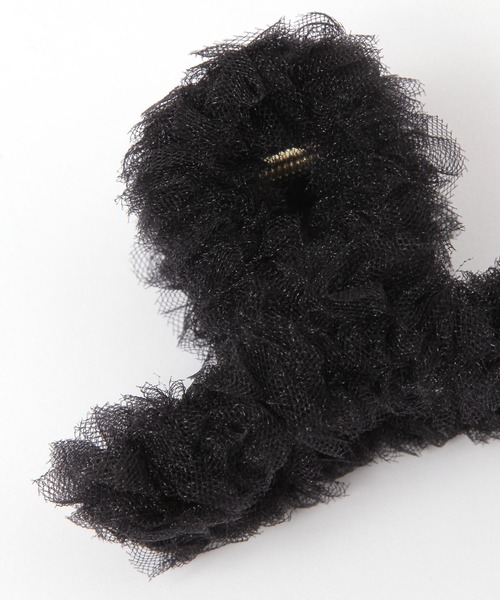 GLOBAL WORK（グローバルワーク）の「フワクルミニバンス/138716（バレッタ/ヘアクリップ・レディース・アイボリー/ブラック/グレイッシュベージュ・ONE SIZE）」の6枚目の写真