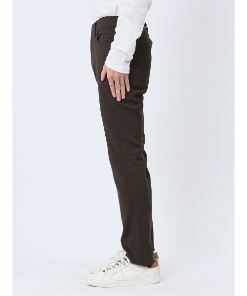 【セール】m.f.エディトリアル メンズ クロスストレッチ スリムパンツ（チノパンツ）｜m.f.editorial（エムエフエディトリアル）