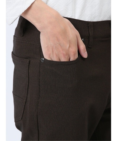 【セール】m.f.エディトリアル メンズ クロスストレッチ スリムパンツ（チノパンツ）｜m.f.editorial（エムエフエディトリアル）