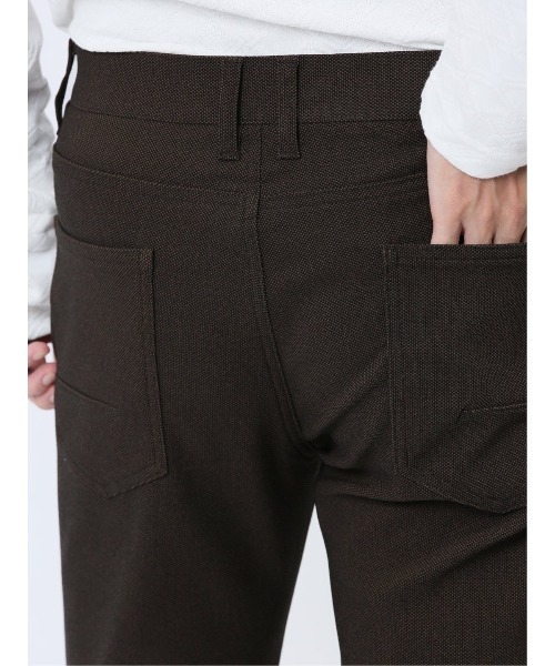 【セール】m.f.エディトリアル メンズ クロスストレッチ スリムパンツ（チノパンツ）｜m.f.editorial（エムエフエディトリアル）