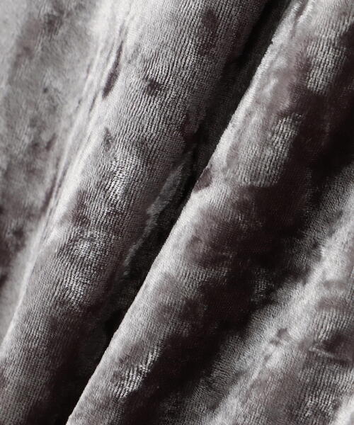 PROPORTION BODY DRESSING（プロポーションボディドレッシング）の「ベロアロングスカート / 1214220909（スカート・レディース・ブラウン/グレー・MEDIUM/SMALL）」の4枚目の写真