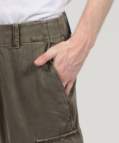 JAMES PERSE（ジェームスパース）の「ZUMA コットン カーゴパンツ MOSD1383（カーゴパンツ・メンズ・チャコールグレー/ネイビー/ブラウン・34/32/30/28）」の8枚目の写真