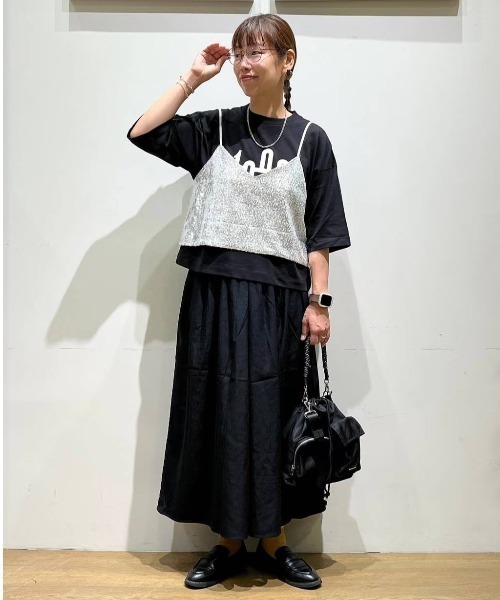 BAYFLOW(ベイフロー)の「タックボリュームパンツ(その他パンツ・レディース・イエロー/ブラック/グレー・FREE)」の21枚目の写真