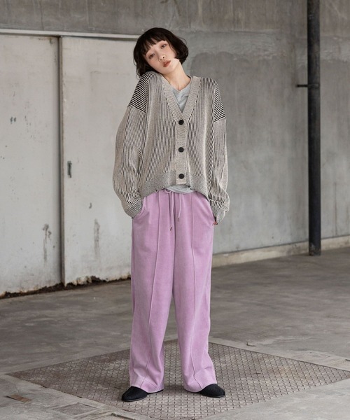 niko and...(ニコアンド)の「サイドシャーリングラメプルオーバー(Tシャツ/カットソー・レディース・ブラック/グレー/ライトグレー・FREE)」の8枚目の写真