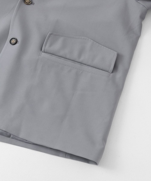 SENSE OF PLACE by URBAN RESEARCH（センスオブプレイスバイアーバンリサーチ）の「『セットアップ対応』シングルルーズジャケット（その他アウター・メンズ・ブラウン/ブラック/グレー・LARGE/MEDIUM）」の14枚目の写真