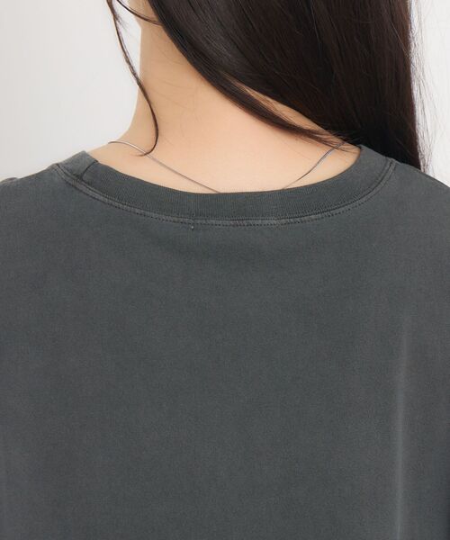 RETRO GIRL(レトロガール)の「ヴィンテージ切替TEE(Tシャツ/カットソー・レディース・チャコールグレー/ホワイト系その他・FREE)」の20枚目の写真