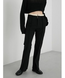 LA PEAU DE GEM | 【LA PEAU DE GEM】ピンタックストレッチパンツ(スラックス)