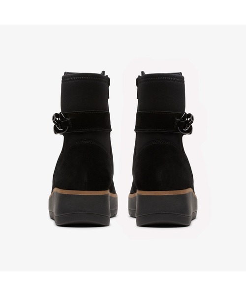 Clarks(クラークス)の「Zylah Rose / ザイラローズ(ブラックスエード)(ブーツ・レディース・ブラック・UK5/UK6/UK4/UK3/UK3.5/UK4.5/UK5.5)」の8枚目の写真