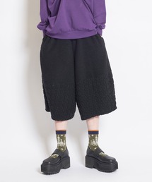 gomme | パイルドットJQ　ヘム切替パンツ(その他パンツ)