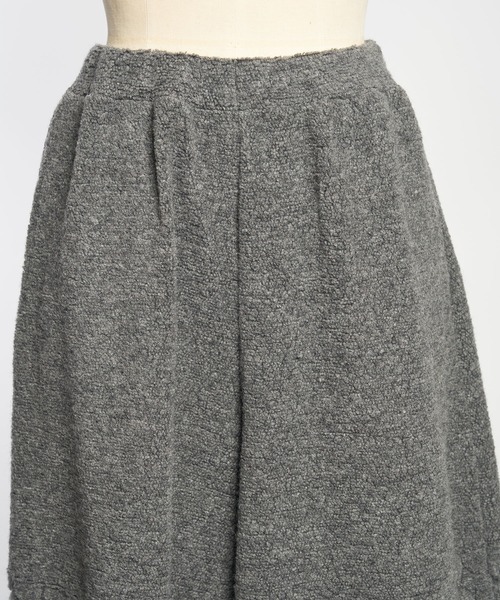 gomme（ゴム）の「パイルドットJQ　ヘム切替パンツ（その他パンツ・レディース・チャコールグレー/ブラック/ネイビー・MEDIUM）」の21枚目の写真