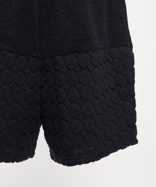 gomme（ゴム）の「パイルドットJQ　ヘム切替パンツ（その他パンツ・レディース・チャコールグレー/ブラック/ネイビー・MEDIUM）」の5枚目の写真