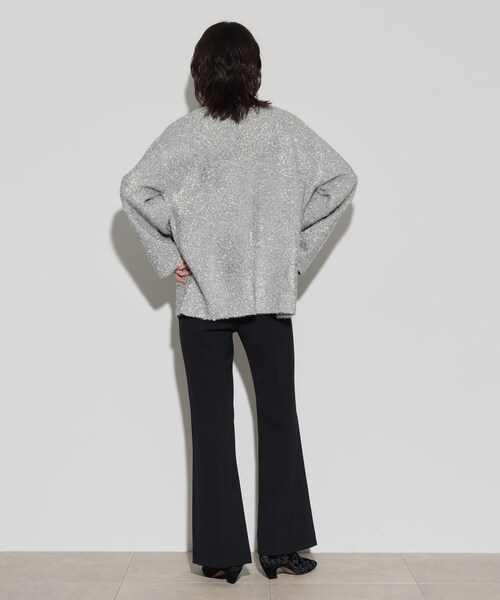 GALLEST（ギャレスト）の「メタリックフェザーカーディガン（カーディガン/ボレロ・レディース・ゴールド/シルバー・38）」の12枚目の写真