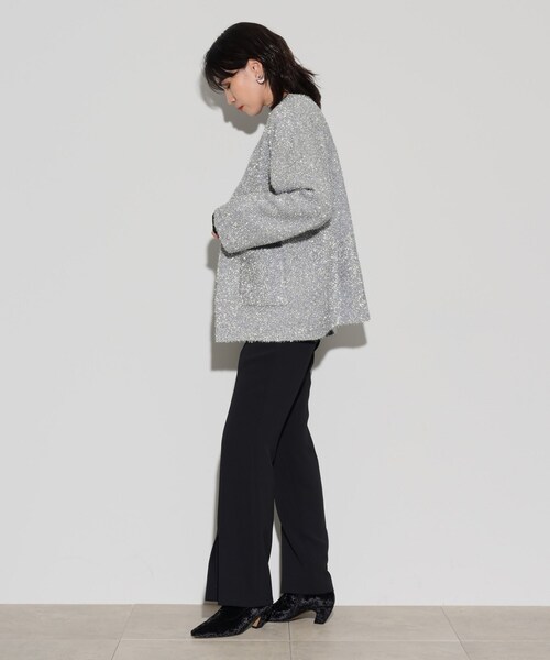 GALLEST（ギャレスト）の「メタリックフェザーカーディガン（カーディガン/ボレロ・レディース・ゴールド/シルバー・38）」の13枚目の写真