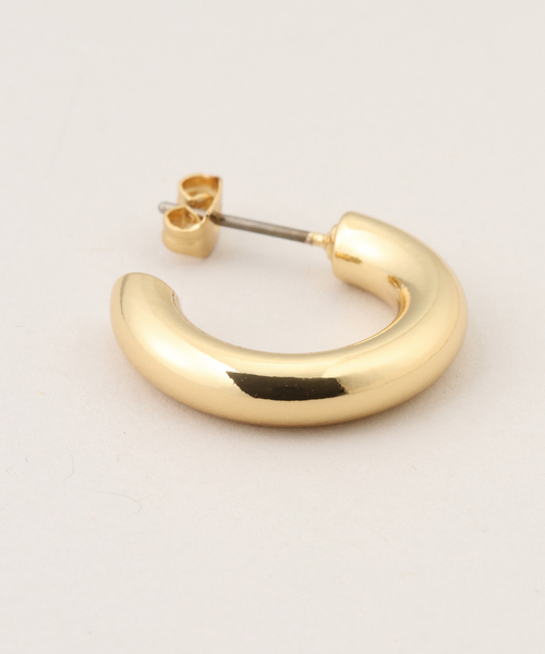 SLOBE IENA（スローブイエナ）の「CLANATE/クランテ ゴールドフープピアス（ピアス（両耳用）・レディース・ゴールド・FREE）」の7枚目の写真
