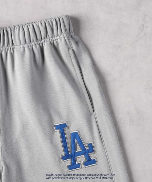Right-on（ライトオン）の「【MLB】ロゴスウェットパンツ（スウェットパンツ・キッズ・グレー/ブラック/ネイビー・150/160/130/140）」の6枚目の写真