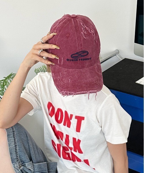 セール】ダメージ加工キャップ（キャップ）｜sedacle（セダクル）の