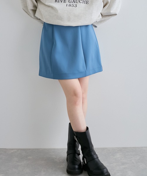 セール】ボンディングフレアミニスカート（スカート）｜VIS