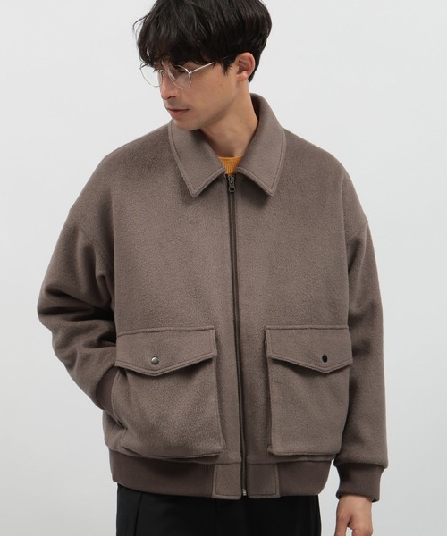 LAKOLE(ラコレ)の「シャギーフライトブルゾン / 116729(ブルゾン・メンズ・ブラック/ブラウン/ネイビー・X-LARGE/LARGE/MEDIUM)」の7枚目の写真