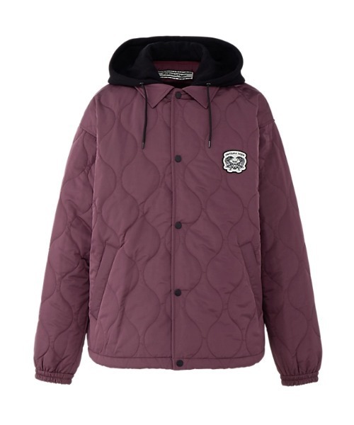 オニツカタイガー キルティングジャケット ブラウン 楽天市場】【公式ショップ】KIDS QUILTED JACKET Onitsuka Tiger