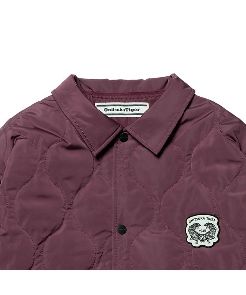 オニツカタイガー キルティングジャケット ブラウン 楽天市場】【公式ショップ】KIDS QUILTED JACKET Onitsuka Tiger