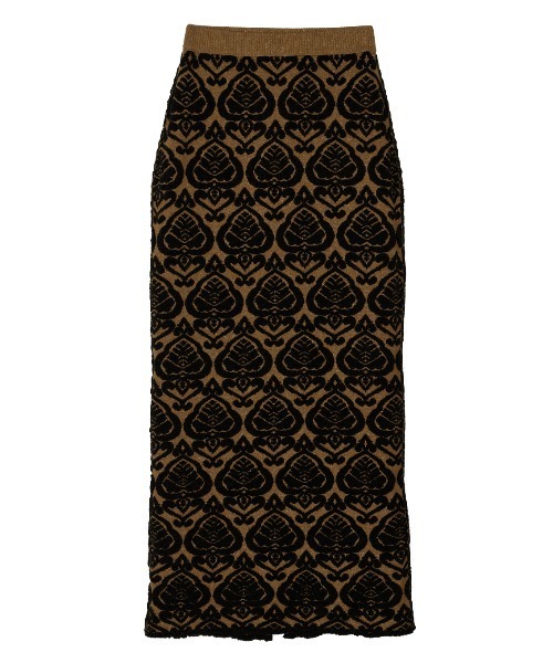 RUG JACQUARD KNIT SKIRT - メルカリ