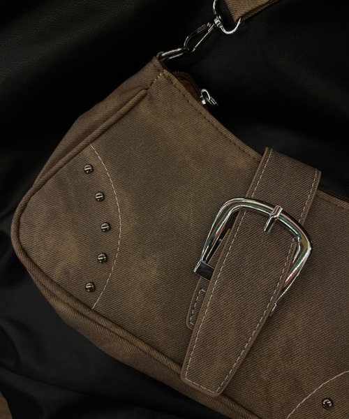 by your closet(バイユアークローゼット)の「ベルト ショルダーバッグ(ショルダーバッグ・レディース・モカ・FREE)」の10枚目の写真