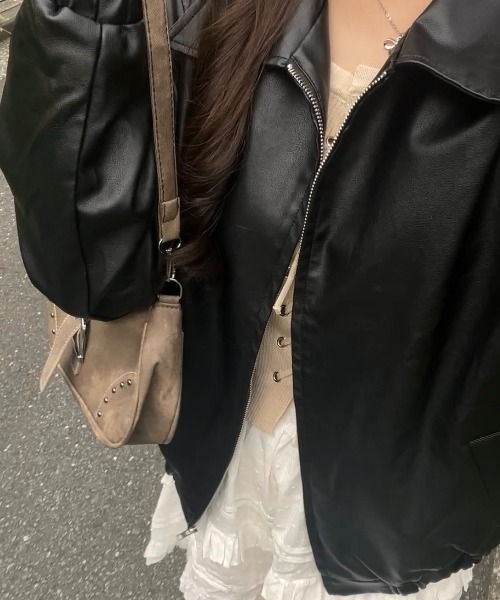 by your closet(バイユアークローゼット)の「ベルト ショルダーバッグ(ショルダーバッグ・レディース・モカ・FREE)」の8枚目の写真