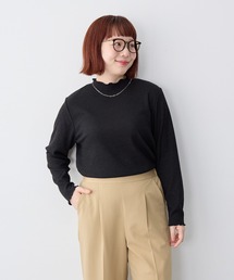 anyfee | 【anyfee/大きいサイズ】メローハイネックニットトップス◆2025AW◆(Tシャツ/カットソー)