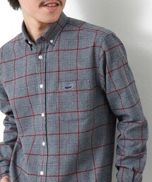 NOLLEY’S | クジラBD ネルシャツ 24AW(シャツ/ブラウス)