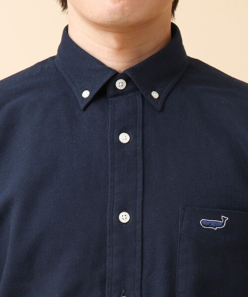 NOLLEY’S（ノーリーズ）の「クジラBD ネルシャツ 24AW（シャツ/ブラウス・メンズ・グレー系その他/ネイビー/ブルー/ブルー系その他/ブルー系その他2/グレー系その他2・S/M/L/XL）」の11枚目の写真