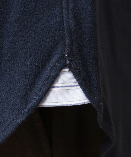 NOLLEY’S（ノーリーズ）の「クジラBD ネルシャツ 24AW（シャツ/ブラウス・メンズ・グレー系その他/ネイビー/ブルー/ブルー系その他/ブルー系その他2/グレー系その他2・S/M/L/XL）」の13枚目の写真