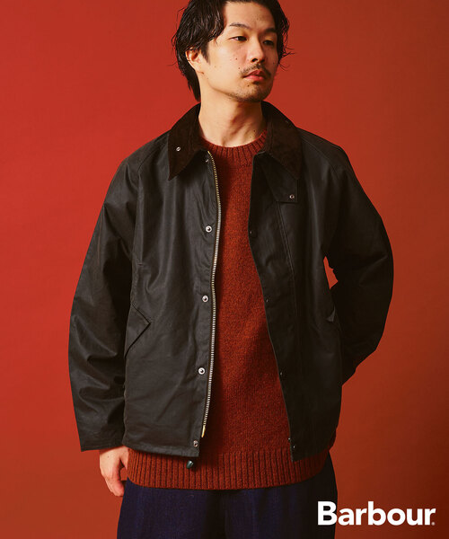 Barbour（バブアー）の「Barbour / バブアー os transport wax jacket（その他アウター・メンズ・ネイビー/ブラック/カーキ・40/38/36）」の2枚目の写真