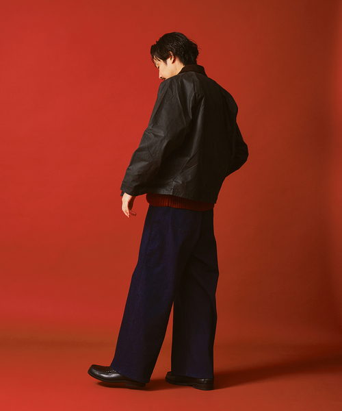 Barbour（バブアー）の「Barbour / バブアー os transport wax jacket（その他アウター・メンズ・ネイビー/ブラック/カーキ・40/38/36）」の4枚目の写真