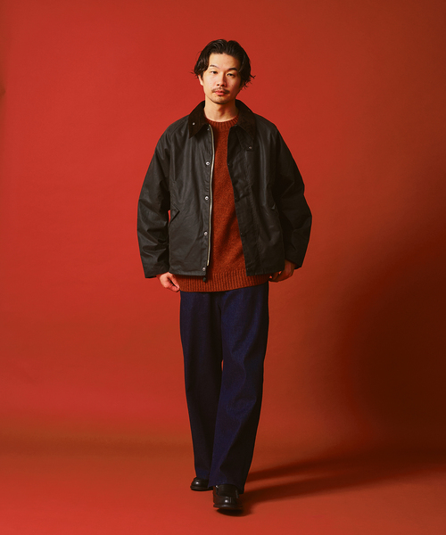 Barbour（バブアー）の「Barbour / バブアー os transport wax jacket（その他アウター・メンズ・ネイビー/ブラック/カーキ・40/38/36）」の6枚目の写真