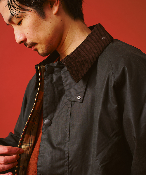 Barbour（バブアー）の「Barbour / バブアー os transport wax jacket（その他アウター・メンズ・ネイビー/ブラック/カーキ・40/38/36）」の10枚目の写真
