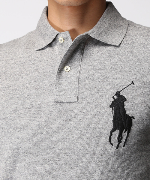 POLO RALPH LAUREN(ポロ ラルフ ローレン)の「カスタムフィット Big Pony ポロシャツ(ポロシャツ・メンズ・グレー/パープル/ブルー/ネイビー/ホワイト/グリーン・X-LARGE/MEDIUM/X-SMALL/SMALL/LARGE)」の15枚目の写真