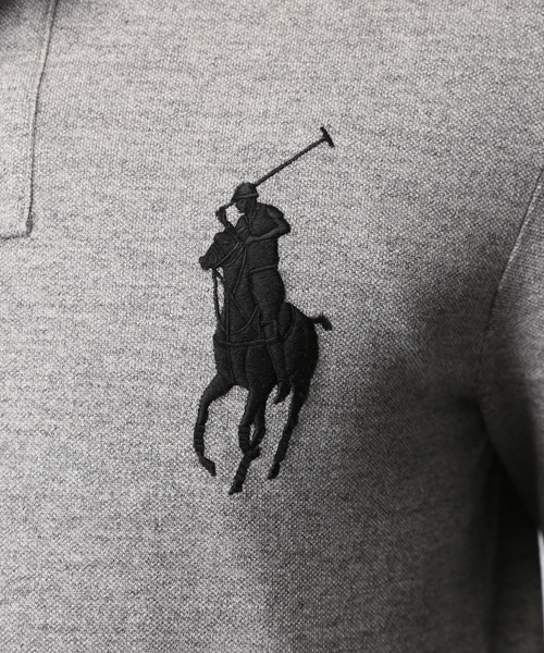 POLO RALPH LAUREN(ポロ ラルフ ローレン)の「カスタムフィット Big Pony ポロシャツ(ポロシャツ・メンズ・グレー/パープル/ブルー/ネイビー/ホワイト/グリーン・X-LARGE/MEDIUM/X-SMALL/SMALL/LARGE)」の18枚目の写真