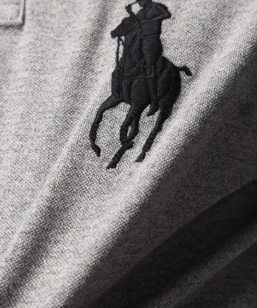 POLO RALPH LAUREN(ポロ ラルフ ローレン)の「カスタムフィット Big Pony ポロシャツ(ポロシャツ・メンズ・グレー/パープル/ブルー/ネイビー/ホワイト/グリーン・X-LARGE/MEDIUM/X-SMALL/SMALL/LARGE)」の19枚目の写真