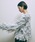 EN NEUMEiGmCj́uFringe Jacquard CardiganiJ[fBK/{jvbu[