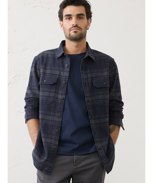 BANANA REPUBLIC FACTORY STORE（バナナリパブリック ファクトリーストア）の「BANANA REPUBLIC FACTORY STORE　　日本限定 LUXE TOUCH Tシャツ半袖（Tシャツ/カットソー・メンズ・ネイビー/ホワイト/ブラック・L/S/M/XL）」の10枚目の写真