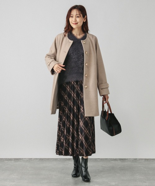 セール】シャギーVネックプルオーバー/147074（ニット/セーター