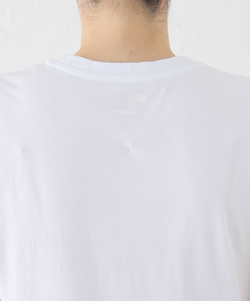 Spick & Span（スピックアンドスパン）の「HANES / ヘインズ 2P Japan Fit for HER クルーネックTシャツ HW5310（Tシャツ/カットソー・レディース・ホワイト・MEDIUM）」の5枚目の写真