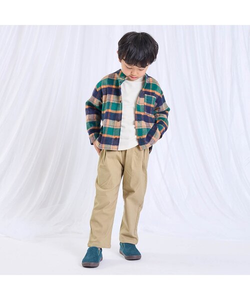 Seraph(セラフ)の「まいにち裏起毛パンツ(その他パンツ・キッズ・ピンク/ベージュ/インディゴブルー/ブラック・80/90/100/110/120/130/140)」の16枚目の写真