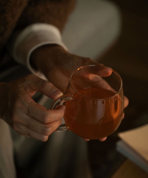 TIMELESS COMFORT（タイムレスコンフォート）の「KINTO（キントー）UNITEA 耐熱ガラスカップ 450ml（グラス/マグカップ/タンブラー・レディース・クリア・ONE SIZE）」の4枚目の写真