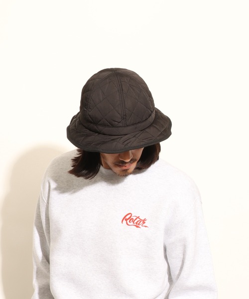 ROTAR（ローター）の「Quilting Backet Hat（ハット・メンズ・ブラック/カーキ・FREE）」の5枚目の写真
