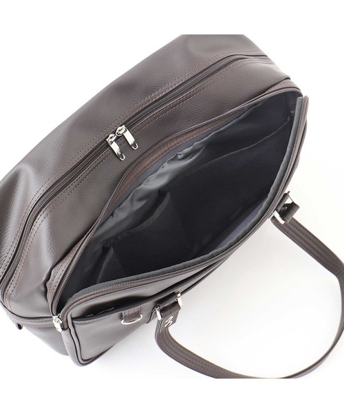 EASTBOY（イーストボーイ）の「イーストボーイ スクバ 合皮 バッグ スクール 中学生 高校生 通学 鞄 女子用 スクールバッグ スクバデコ 学生鞄 女子高生 学生服（ショルダーバッグ・キッズ・ブラック/ブラウン・F）」の6枚目の写真