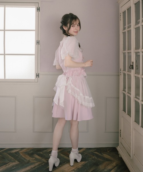 Love to Dollブラウス Love to Doll lace up ブラウス – mellfy memory