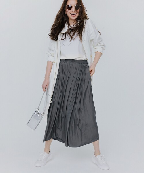 J.PRESS(ジェイプレス)の「【撥水・洗える】Artirosa スタンドカラー ロング丈 コート(その他アウター・レディース・ネイビー系/ベージュ系/ブラウン系1・7/11/9)」の12枚目の写真