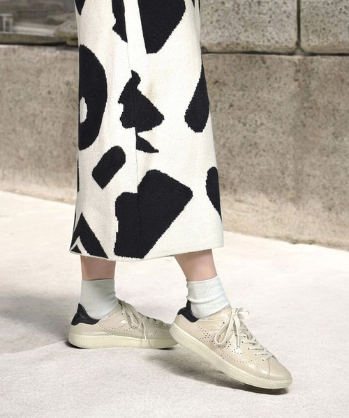 ASH（アッシュ）の「ASH/アッシュ【SUPER】フラットソールローカットスニーカー 2cmヒール フラット（スニーカー・レディース・シャンパン/アイボリー/シルバーグレー/ボルドー/ホワイト×ブラウン・37/36/39/38/40/35）」の14枚目の写真